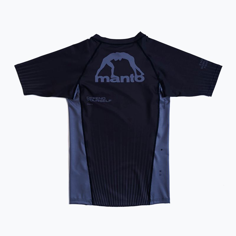 MANTO Men's Rashguard Ranked nero 2