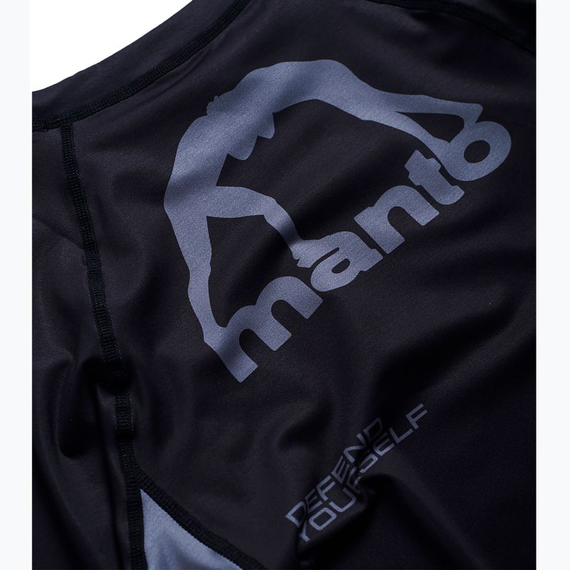 MANTO Men's Rashguard Ranked nero 4