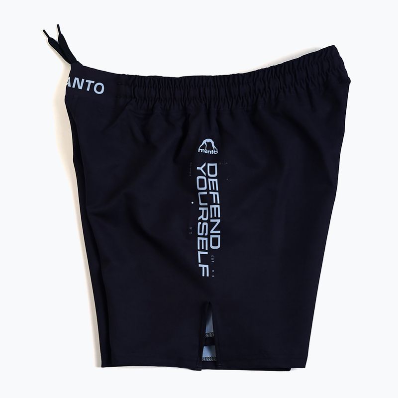 Pantaloncini da allenamento MANTO Competitor da uomo, nero 2