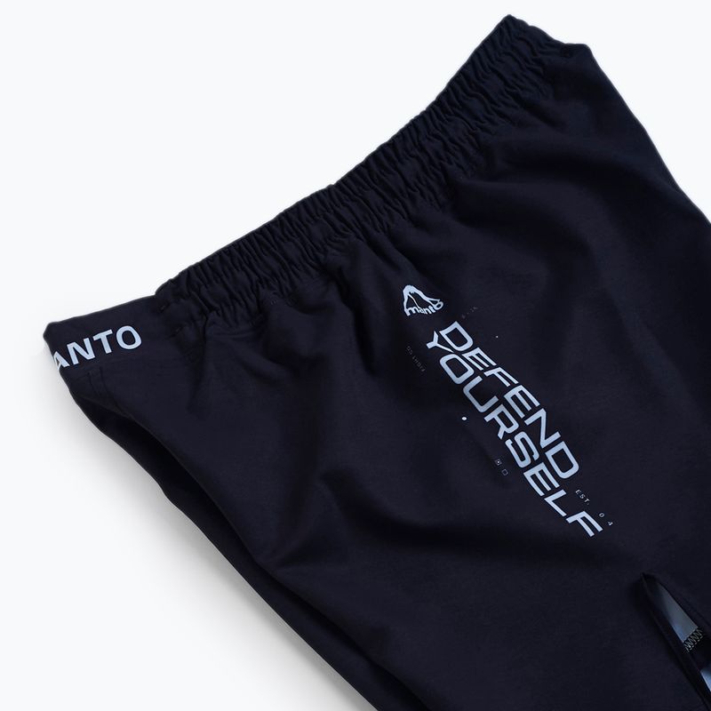 Pantaloncini da allenamento MANTO Competitor da uomo, nero 3