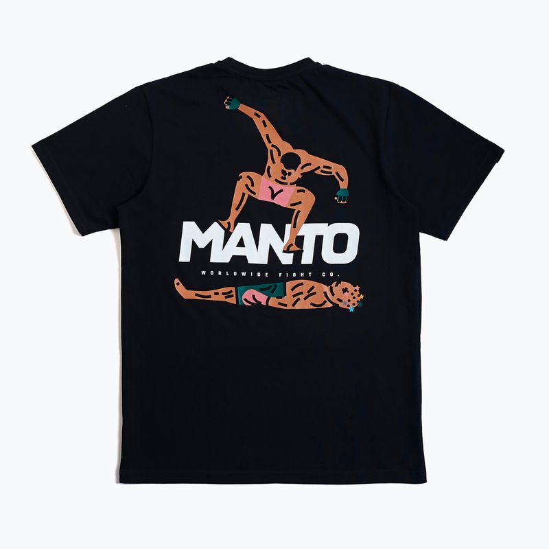 Maglietta MANTO da uomo Stomp nero 2