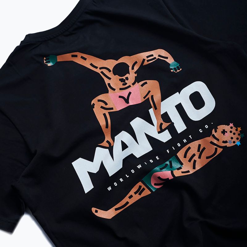 Maglietta MANTO da uomo Stomp nero 4