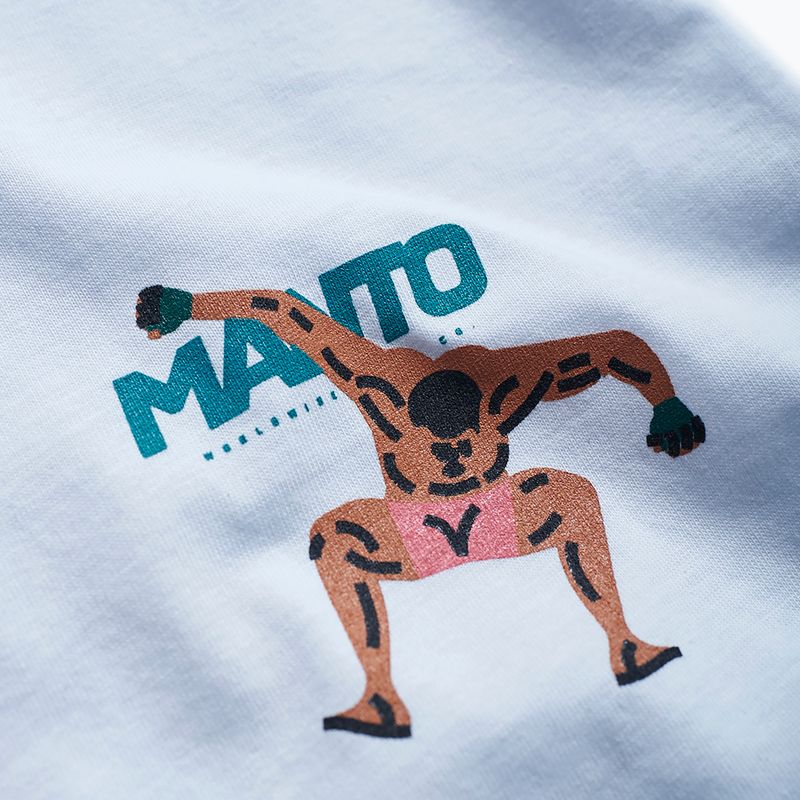Maglietta MANTO da uomo Stomp bianco 3