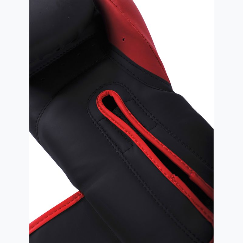 Guantoni da boxe MANTO Essential nero/rosso 5
