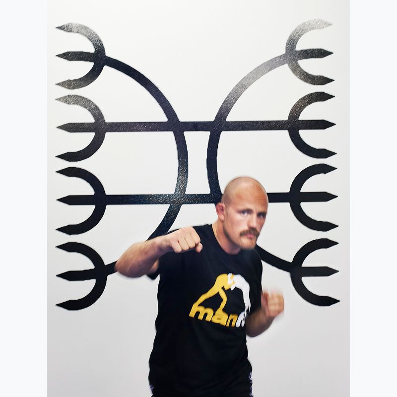 Maglietta da uomo MANTO Logo nero 5