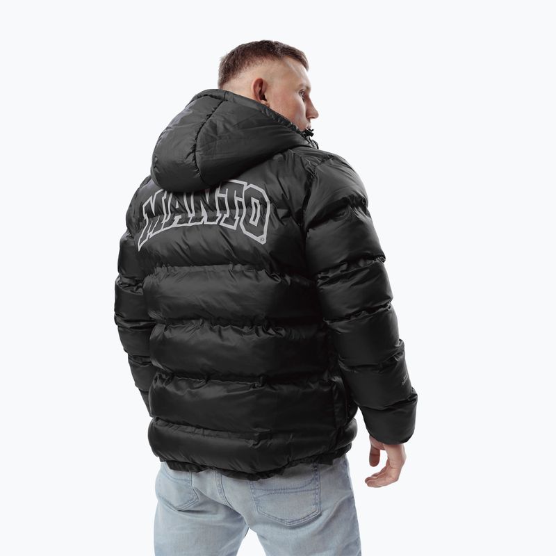 MANTO giacca invernale da uomo Varsity nero 2