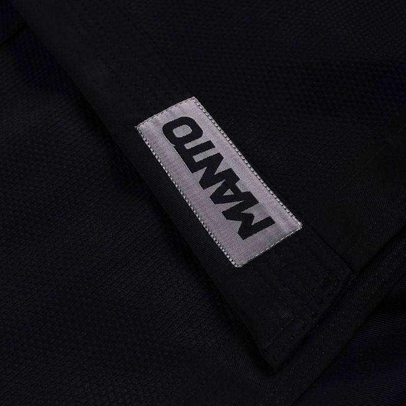 GI per uomo Brazilian jiu-jitsu MANTO X5 BJJ Blackout nero 8