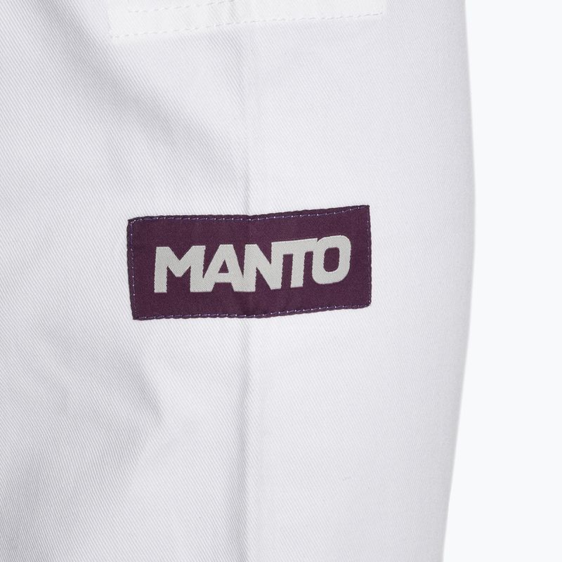 GI per jiu-jitsu brasiliano MANTO X5 bianco 16