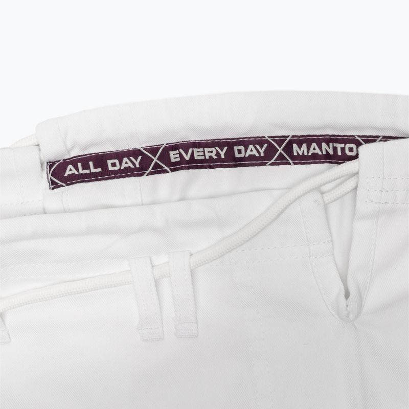 GI per jiu-jitsu brasiliano MANTO X5 bianco 17