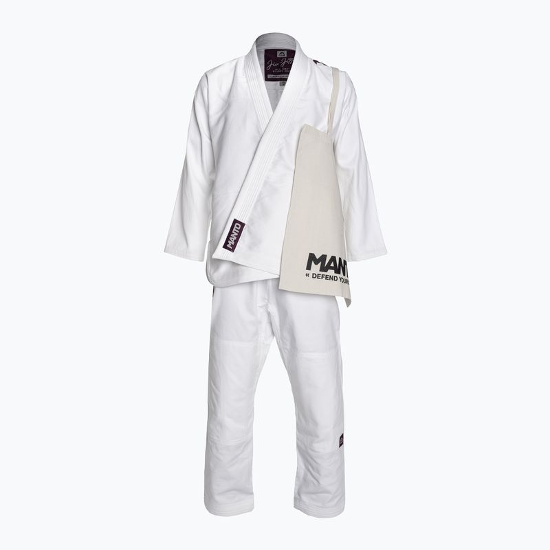 GI per jiu-jitsu brasiliano MANTO X5 bianco 18