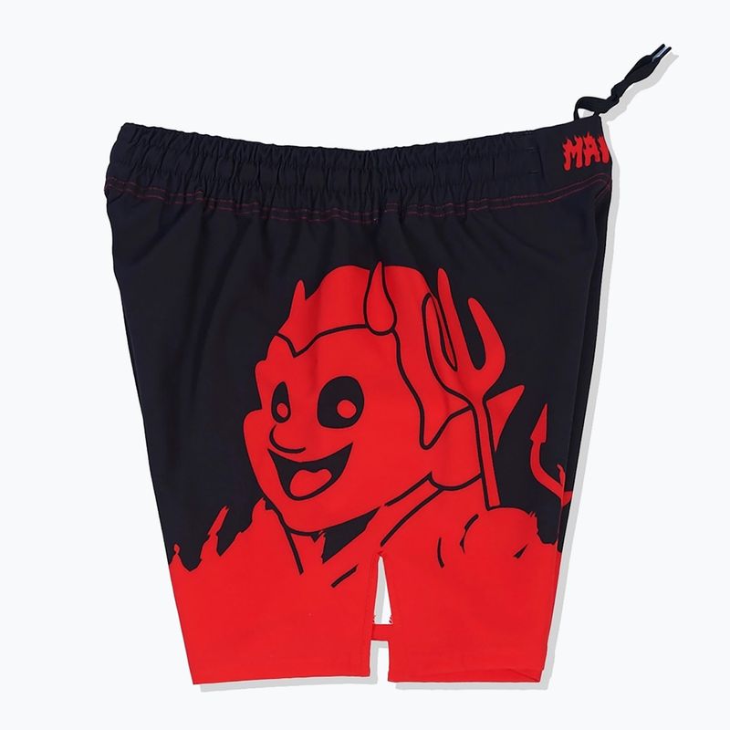 Pantaloncini da allenamento MANTO Hell neri 2