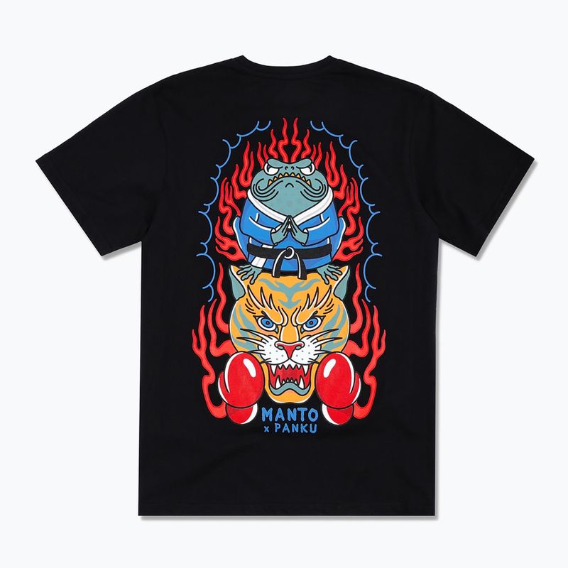 Maglietta MANTO Panku Squad nero