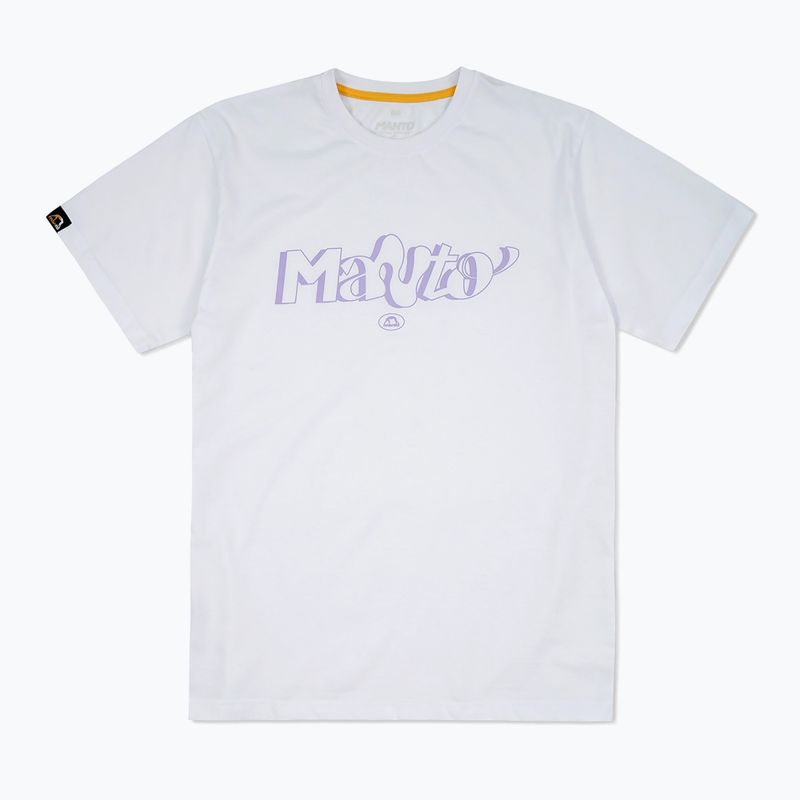 MANTO Tag 24 T-shirt bianca