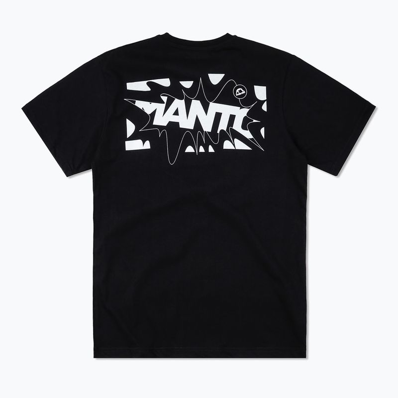 MANTO Boom T-shirt nera 2