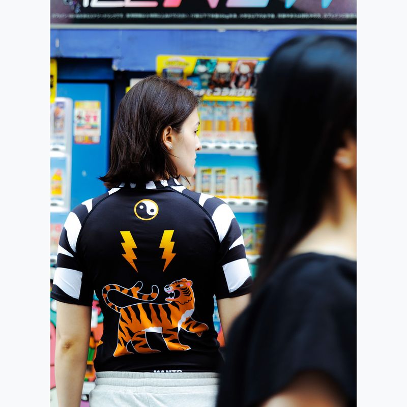 MANTO Tiger's Tail Rashguard nero 6