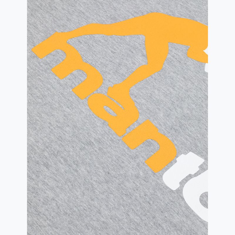 Felpa da uomo MANTO Logo Hoody grigia 3
