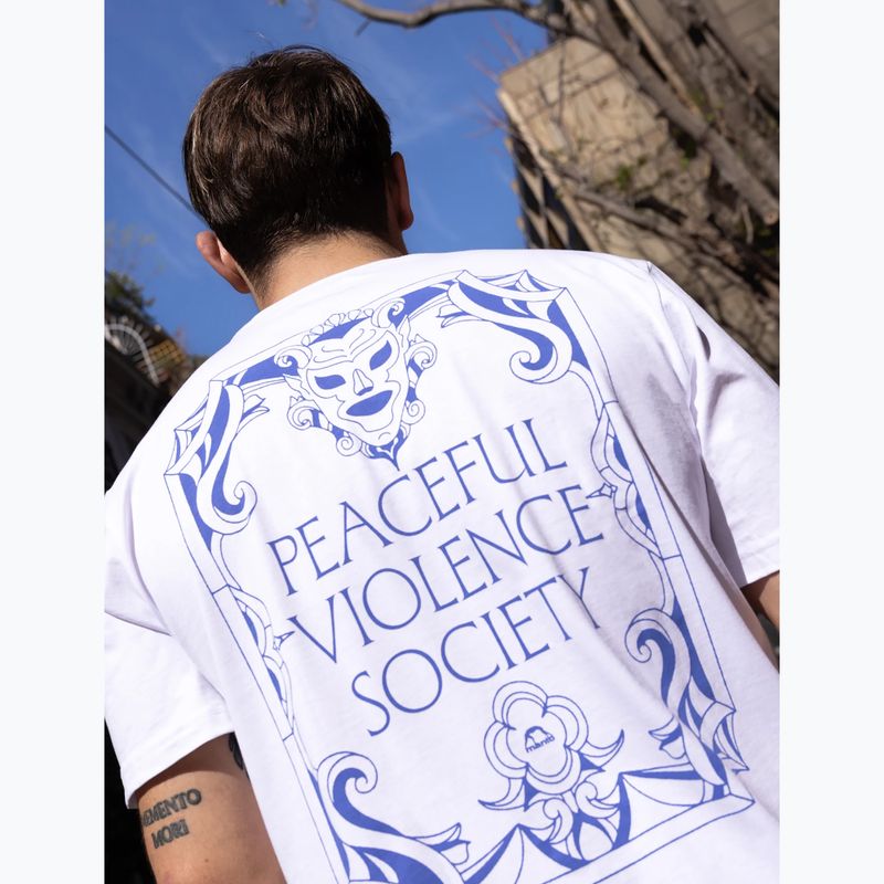 Maglietta da uomo MANTO Profuse bianco 5