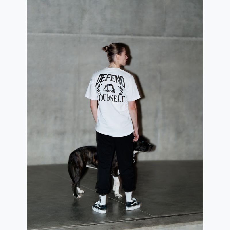 Maglietta da uomo MANTO Defend 25 bianco 5