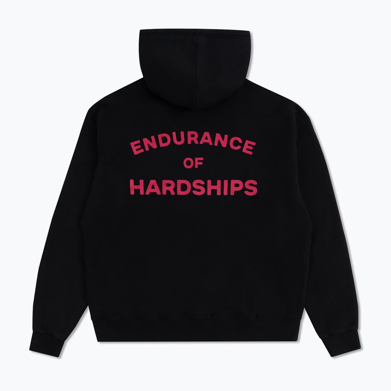 Felpa da uomo MANTO Endurance Hoody nero 2