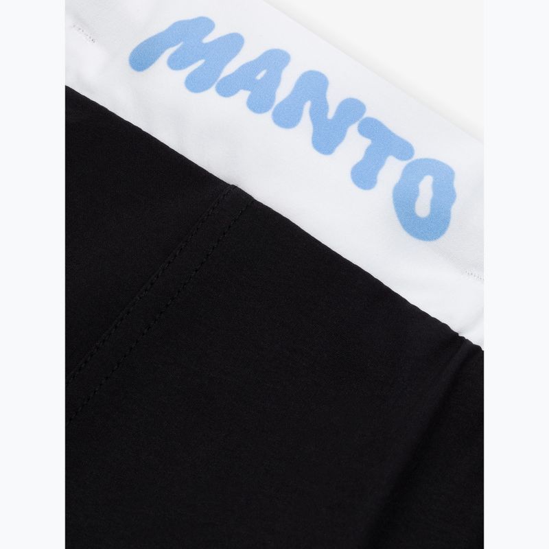 Pantaloncini da allenamento uomo MANTO Dove nero 7