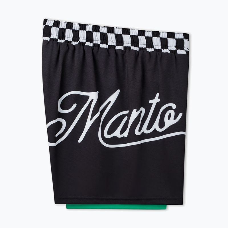 Pantaloncini da allenamento da uomo MANTO Cross nero 3