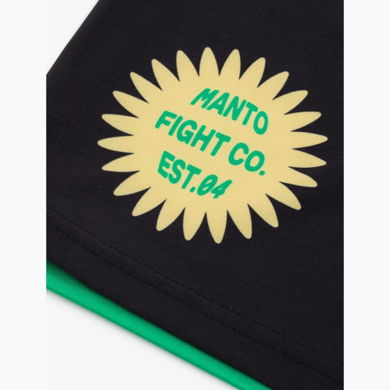 Pantaloncini da allenamento da uomo MANTO Cross nero 5