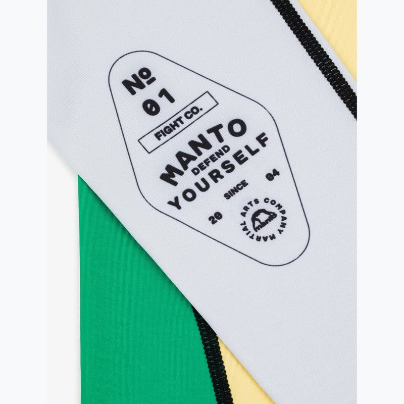 Rashguard a maniche lunghe da uomo MANTO Cross multicolore 5