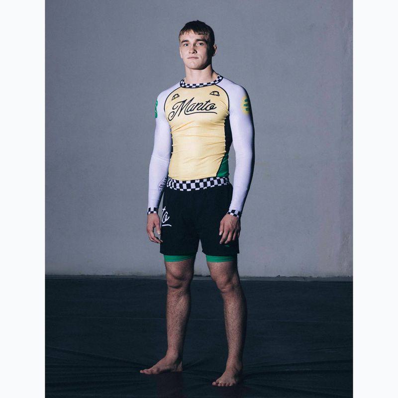 Rashguard a maniche lunghe da uomo MANTO Cross multicolore 9