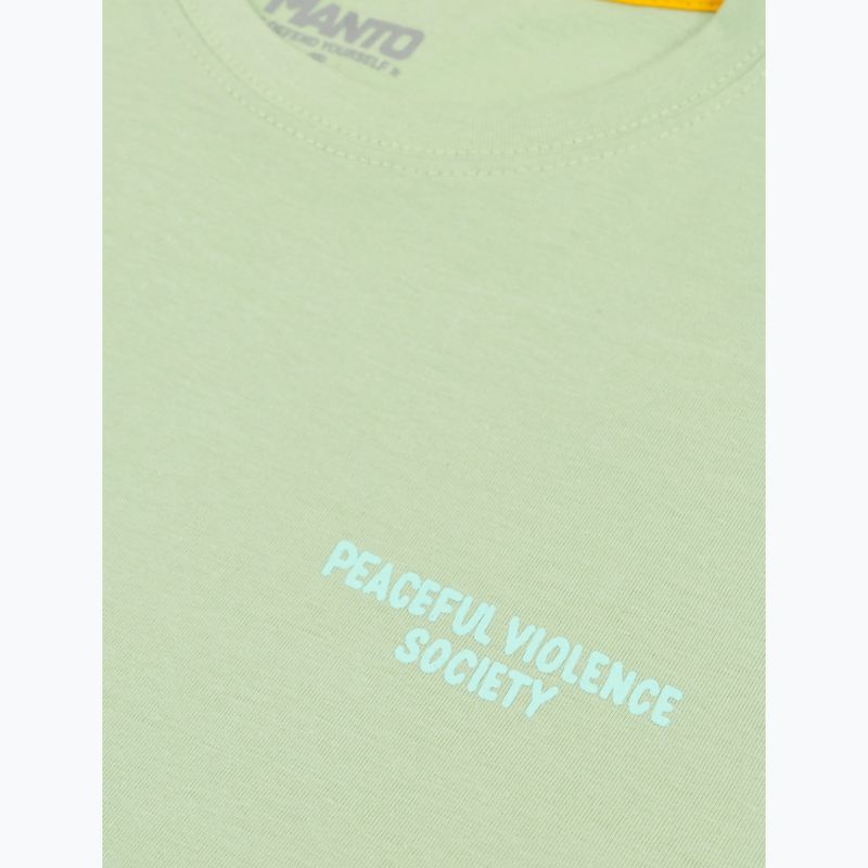 Maglietta da uomo MANTO Society 25 lime 3