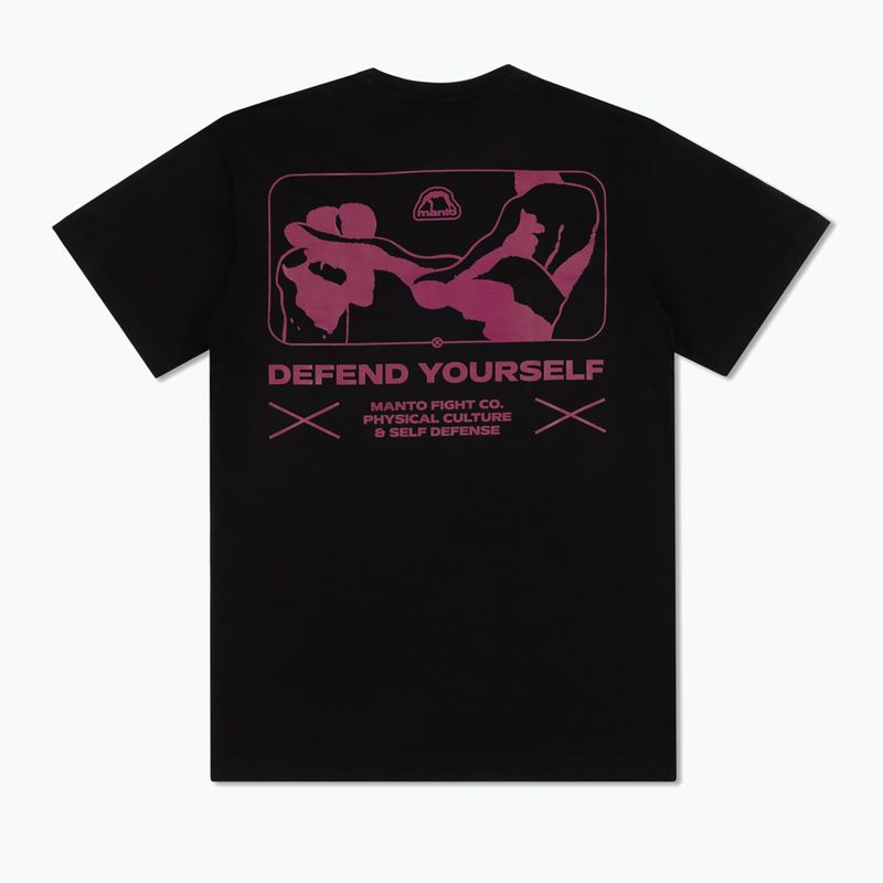 Maglietta da uomo MANTO Kicker nero 2