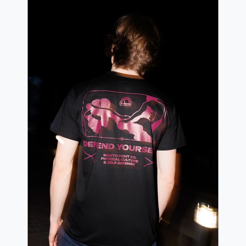 Maglietta da uomo MANTO Kicker nero 5