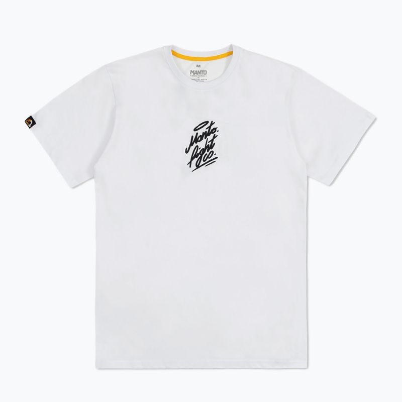 T-shirt MANTO Dealer bianco