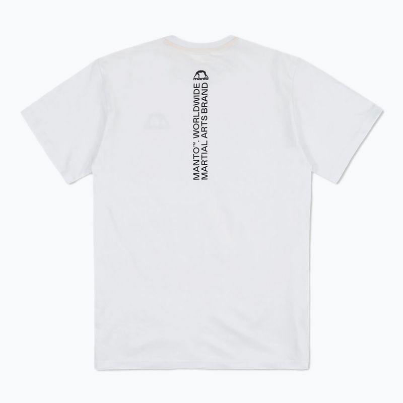 MANTO Core T-shirt bianca 2
