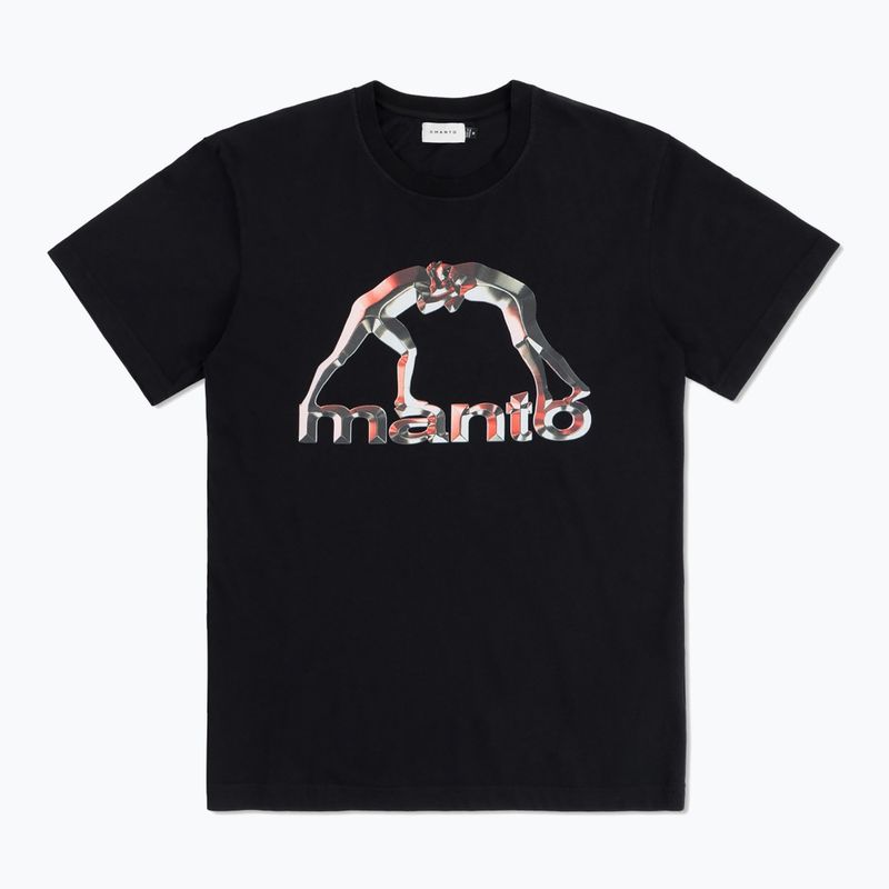 Maglietta MANTO Metal nera 2