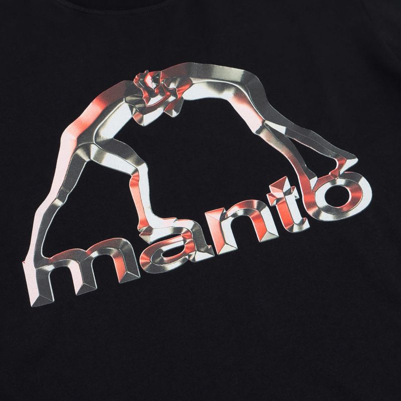 Maglietta MANTO Metal nera 3