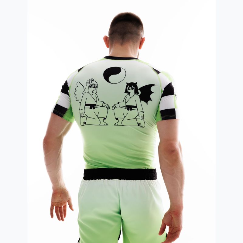 Pantaloncini da allenamento uomo MANTO Two Sides verde 8