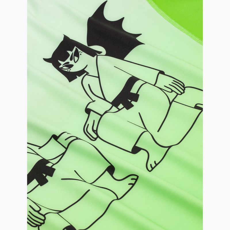 Rashguard da uomo MANTO Two Sides verde 3