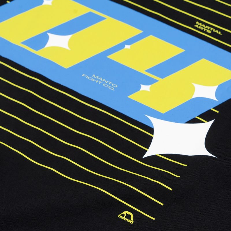 MANTO Racing T-shirt oversize nera 4