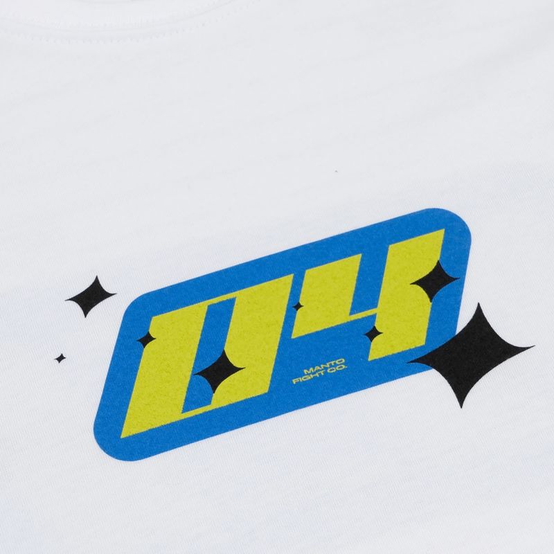 MANTO Racing T-shirt oversize bianca 3