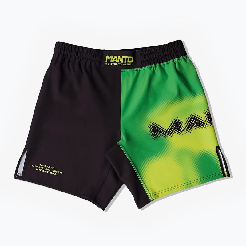 Pantaloncini da allenamento MANTO Atomic verde