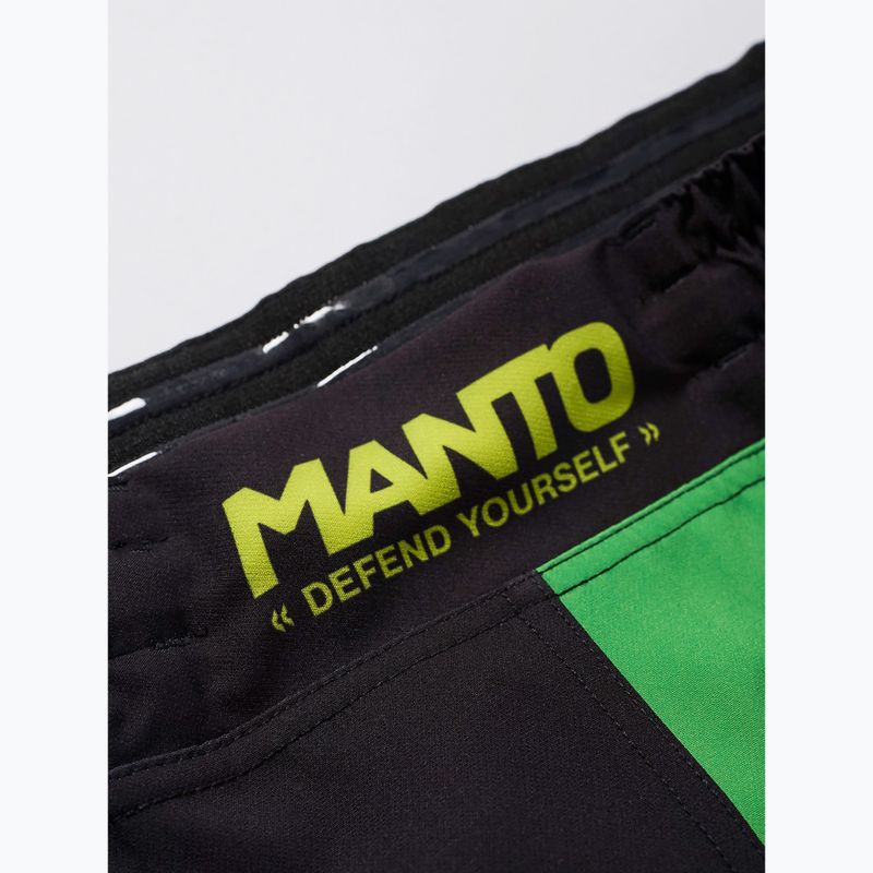 Pantaloncini da allenamento MANTO Atomic verde 2