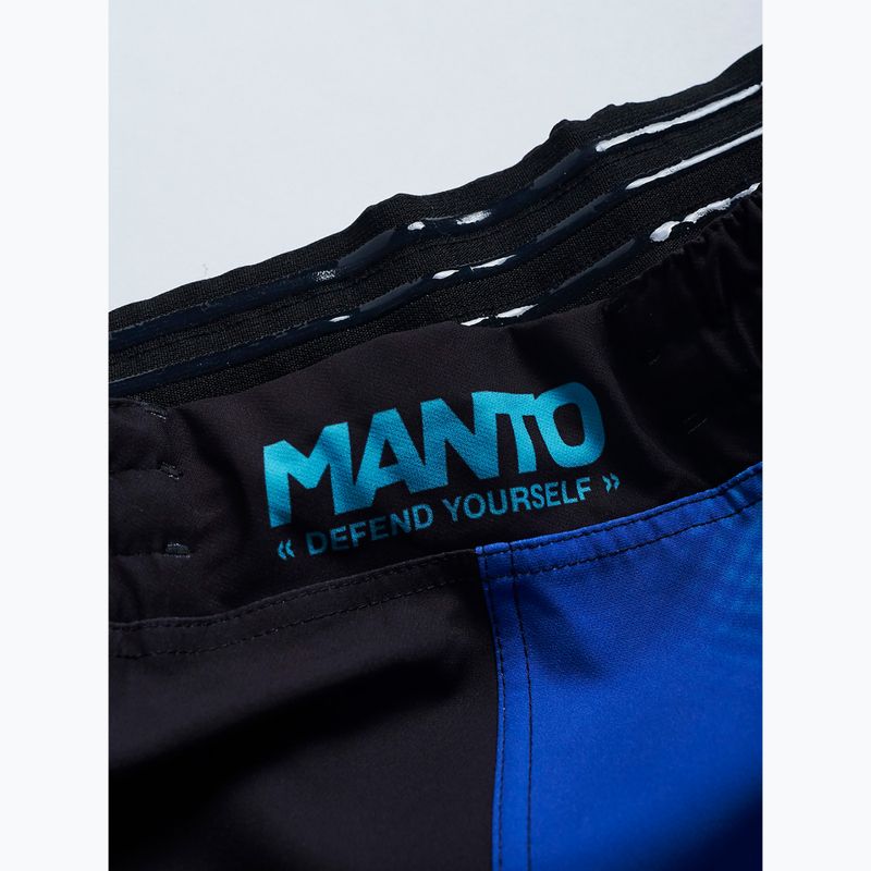 Pantaloncini da allenamento MANTO Atomic blu 2