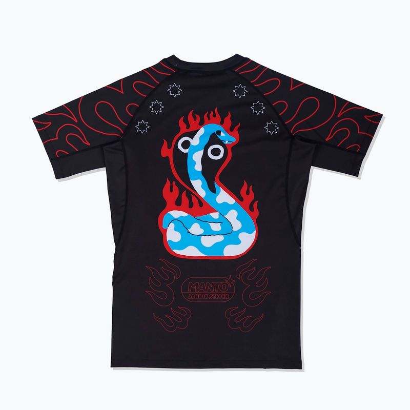 MANTO uomo Rashguard Cobra multicolore 2