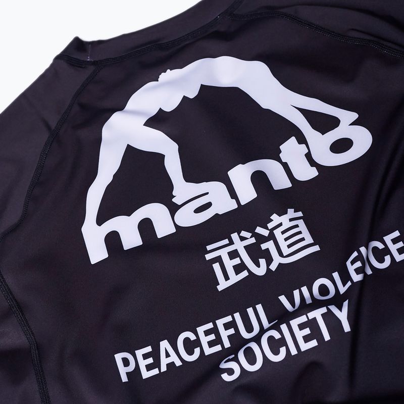 MANTO Society Rashguard nero 4