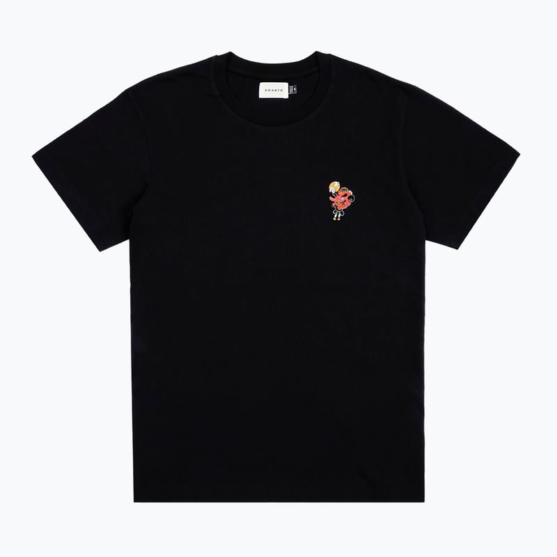 MANTO T-shirt Tengu nero