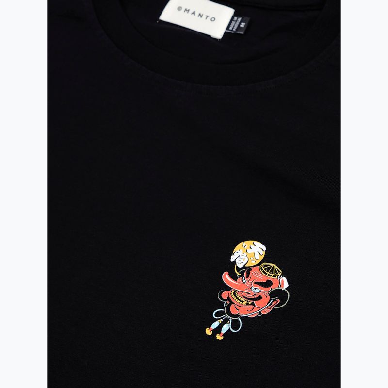 MANTO T-shirt Tengu nero 3