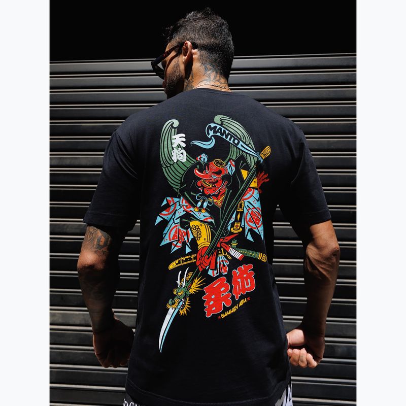 MANTO T-shirt Tengu nero 5