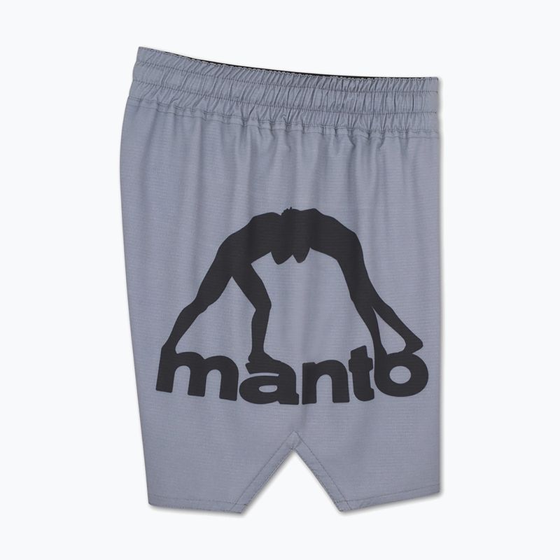 Pantaloncini da allenamento da uomo MANTO Dual grey 3