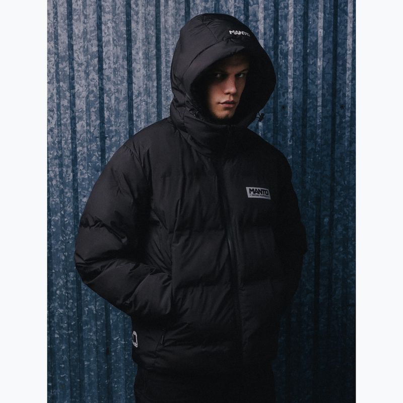 Giacca invernale da uomo MANTO Defend nero 7