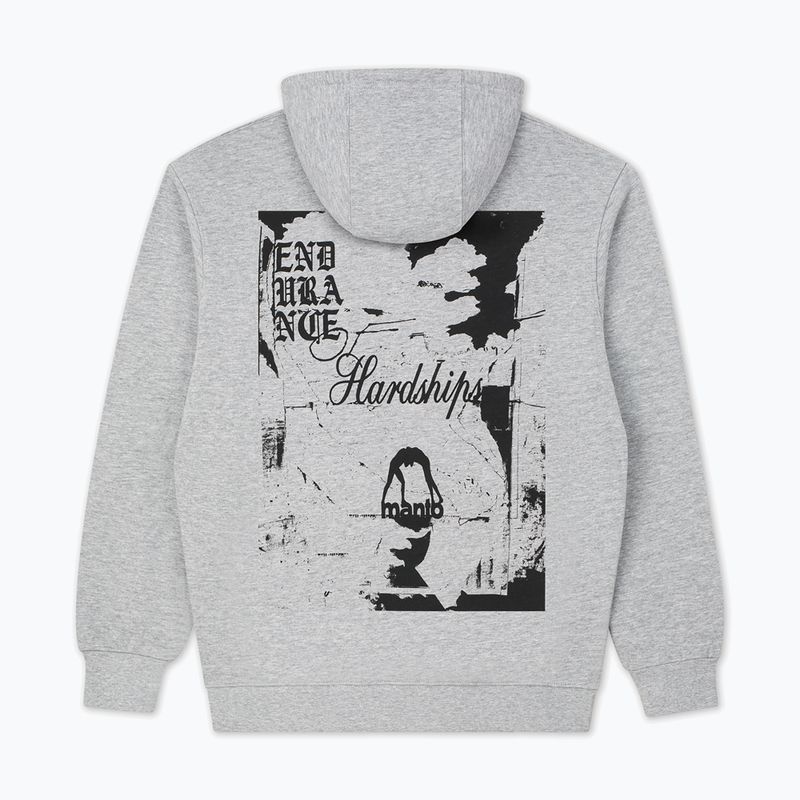 Felpa da uomo MANTO Resolve Hoody melange 2